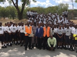iciHaïti - Sécurité : Sensibilisation de 600 aspirants policiers à la gestion des risques naturels