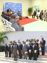 iciHaiti - Politics : Handing of roadmaps to ministers