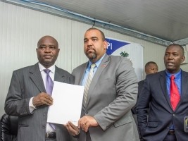 iciHaiti - Politics : Installation of the DG of the new Ministry of the Interior