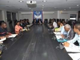 Haiti - Security : Preparatory meeting for the next hurricane season