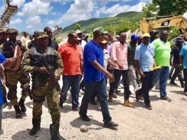 Haiti - Politics : Tour of Moïse in the South