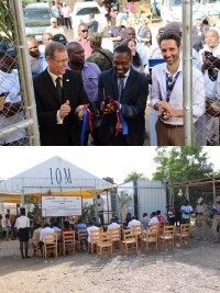 Haiti - DR : After more than 200,000 returns, first reception center of Haitians !
