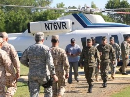 Haiti - Security : Dominican High Command inspects the border
