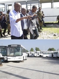 iciHaiti - Education : Moïse visited the School Transport Service Dignité