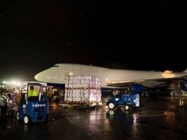 Haiti - Dubai : His Highness Sheikh Mohammed sends 90 tons of aid to Haiti