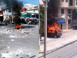 Haiti - FLASH : Violent protest against the budget and the Head of State