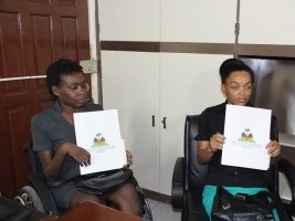 Haiti - Politics : Installation of disabled executives at the Ministry of Education
