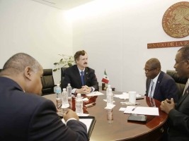 Haiti - Politics : Senator Cantave in Mexico