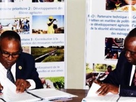 Haiti - Agriculture : Signing of an extremely important agreement
