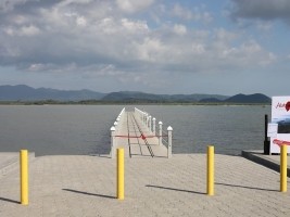 Haiti - Tourism : Inauguration of a pier at Aquin