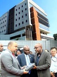 Haïti - Reconstruction : Le nouveau bâtiment du Ministère de l’intérieur est enfin prêt