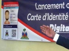 iciHaiti - Politic : Launch of the Digitalised Professional Identity Card (West)