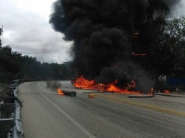 Haïti - FLASH : Terrible accident sur la RN1, 4 personnes brulées vives