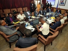 Haiti - Politic : Extraordinary Meeting of the Superior Council of the National Police