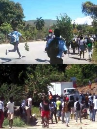 Haïti - FLASH : Affrontement violent à Petit-Goâve entre élèves, plusieurs victimes