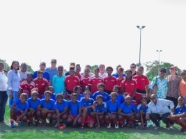iciHaïti -Football : La Chambre Franco-Haïtienne soutient la FHF