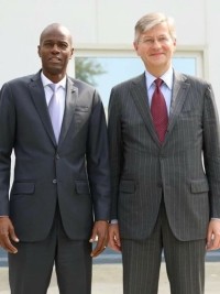 Haiti - Politic : Moïse received the UN Under-Secretary-General