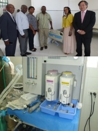iciHaiti - Miragoâne : Official visit of Japanese Ambassador to Sainte-Thérèse Hospital