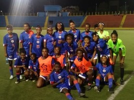 iciHaïti - Tournoi CFU Féminin : Nos Grenadières laminent les Îles Vierges 14-0