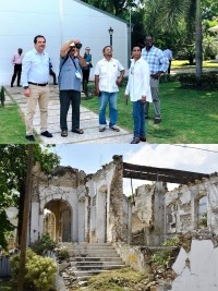Haiti - Reconstruction : 8 pre-qualified firms visit the site of the future National Palace