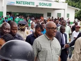 iciHaiti - Politic : Prime Minister on tour in Léogâne