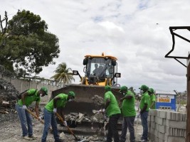 Haiti - Environment : Big sanitation campaign of the streets of Les Cayes