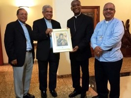 iciHaiti - Religion : Visit of Cardinal Chibly Langlois in Dominican Republic