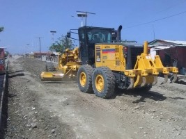 iciHaiti - Gonaives : Works for the concreting of roads in Raboteau
