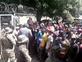 iciHaiti - Social : Since the beginning of the riots, more than 5,000 Haitians have sought to flee in DR