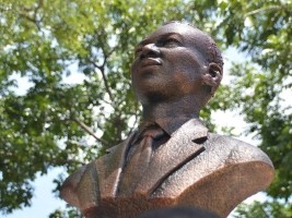 iciHaiti - Music : Unveiling of the bust of Nemours Jean Baptiste