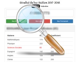 Haiti - FLASH : Adjourned find your exam center + All Bac results