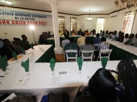 Haiti - Politic : The Committee of the States General meets leaders of disadvantaged neighborhoods