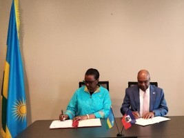 iciHaiti - Diplomacy : Text signed with Rwanda
