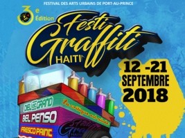 Haiti - Culture : Local and international artists from street art to PAP's «Festi Graffiti»