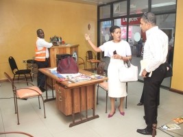 iciHaiti - Diaspora : Visit of the Minister Ternier to the Kiosque of MHAVE