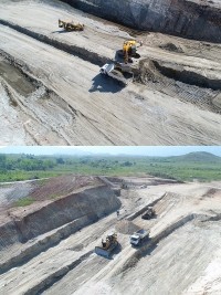 iciHaiti - Terrier Rouge : Follow-up of the works of the dam and the reservoir of 10 million m3