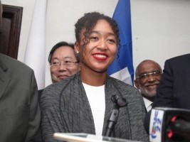Haïti - Tennis : La Star haïtiano-japonaise Naomi Osaka en visite en Haïti