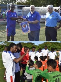 iciHaïti - Social : Les jeunes footballeurs au Nicaragua accueillent nos Grenadiers