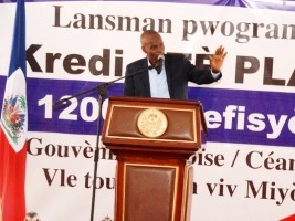 Haiti - Economy : Launching in the West of program «Kredi Atè Plat»