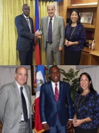 iciHaïti - USA : Kenneth Merten souligne le partenariat du gouvernement américain