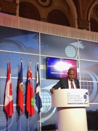 Haïti - Économie : Le PM Céant à Toronto, appelle les hommes d’affaires à investir en Haïti