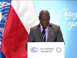 Haiti - Environment Speech by Minister Jouthe at COP24 in Poland