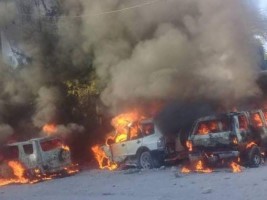 Haïti - FLASH : Conflit terrien 1 mort, 3 véhicules incendiés à Montrouis
