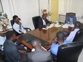 Haiti - Petit-Goâve : The Ministry dialogue with strikers of Lycée Faustin Soulouque