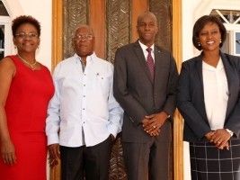 Haïti - Politique : Prélude au dialogue national, Moïse s’est entretenu avec Jocelerme Privert