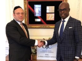 Haiti - New York : The Consul Gandy Thomas asks the help of the Jewish Orthodox Chamber of Commerce