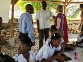 Haïti - Environnement : Le Ministre Jouthe en visite au Parc national urbain de Martissant