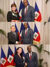 iciHaïti - Diplomatie : 3 nouveaux ambassadeurs accrédités 