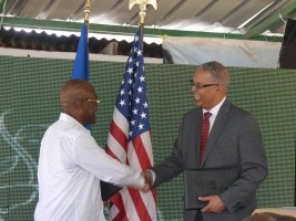 Haiti - Environment : Signature of a MoU with USAID
