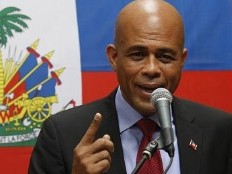 Haiti - Politic : Michel Martelly talks about reconstruction